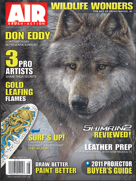 Airbrush Action Mag Juli/Aug  2011